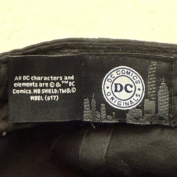 DC Comics Joker HaHaHa Batman Adjustable Snapback Cap Hat Purple White Black - Picture 9 of 11